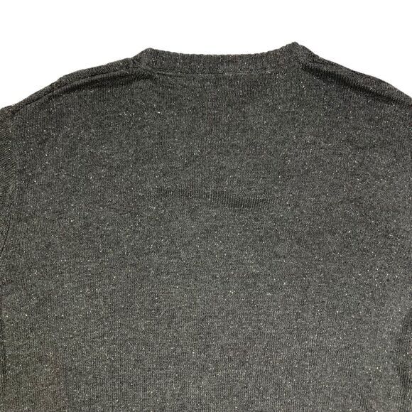 Tricots St. Raphael Sweater Mens XL Gray Cable Knit Fisherman Dark Academia NEW - Picture 7 of 16